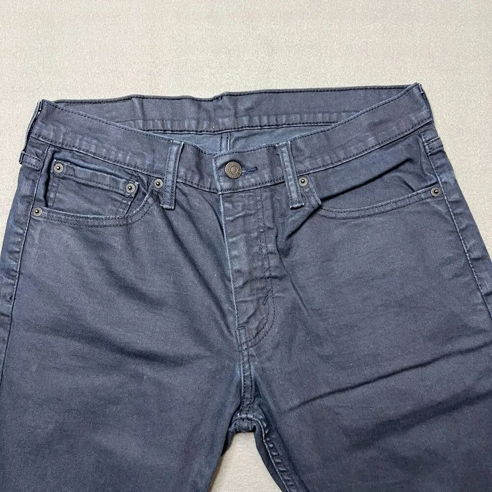 Levis 511 Jeans Men's 33 X 30 Blue Denim Slim Fit Straight Leg Classic 5-Pocket